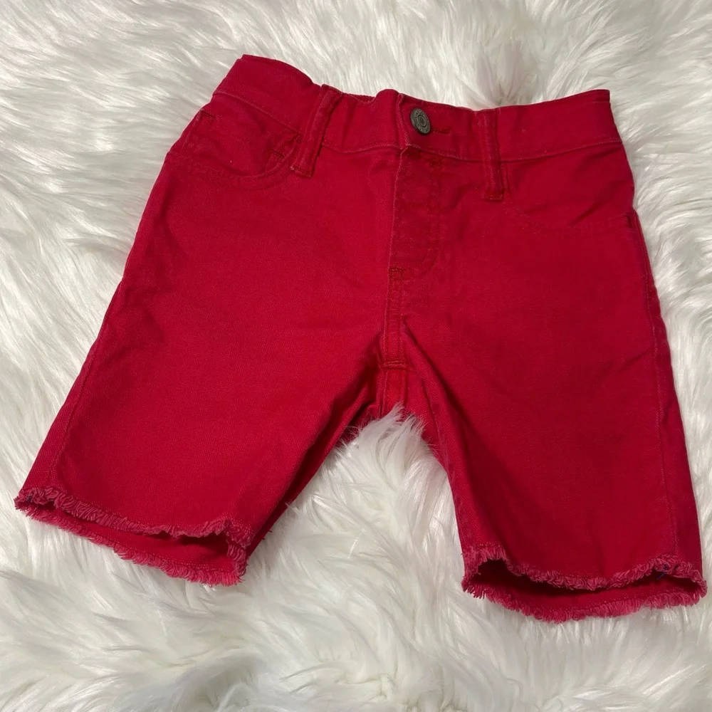 GAP Denim Youth Boy Size 5 Raw Hem Shorts